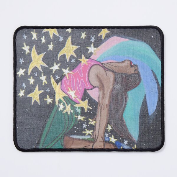 Item preview, Colourful Yoga Starry Original Painting designed and sold by SalM-Art.