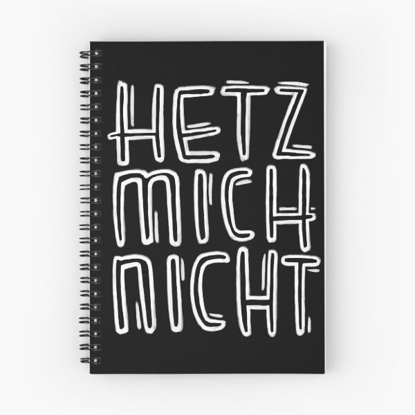Item preview, Hetz mich nicht designed and sold by badlydrawnbabe.