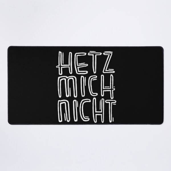 Item preview, Hetz mich nicht designed and sold by badlydrawnbabe.