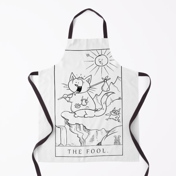Item preview, Tarot Fool black and white designed and sold by Michał Styba.