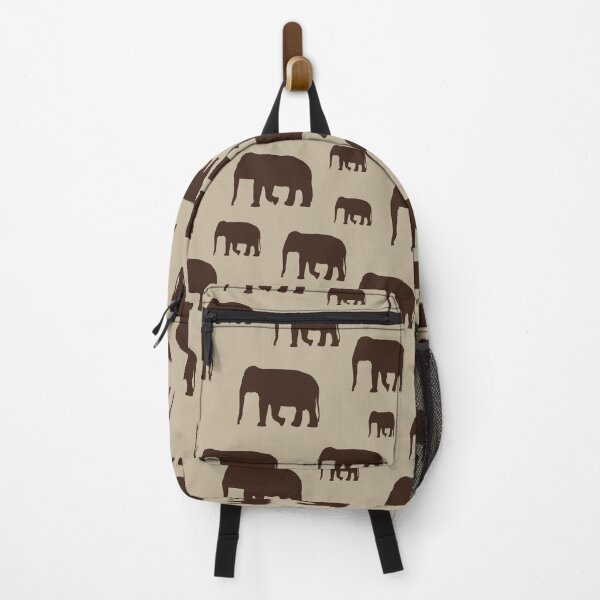 Item preview, Elephant Brown Design Print Pattern designed and sold by Kriengsaktalek.