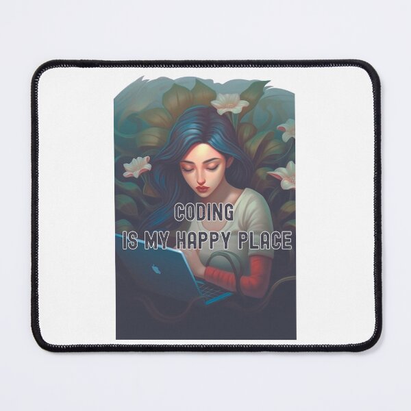 Item preview, Coding Is My Happy Place designed and sold by heringa.