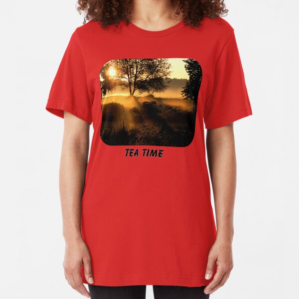 Tea Time Slim Fit T-Shirt