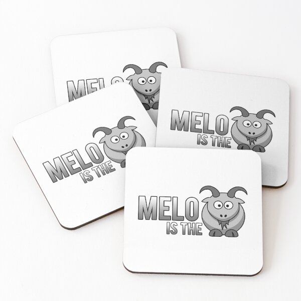 Item preview, Carmelo Anthony is the Goat White Shirts Mask _amp_ Sticker designed and sold by Jaime-Key.