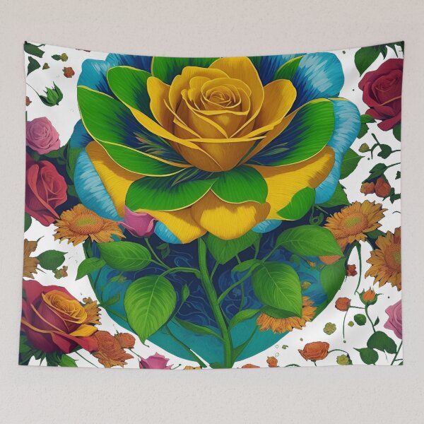 Item preview, Van goh Rose style design designed and sold by Happy24online.