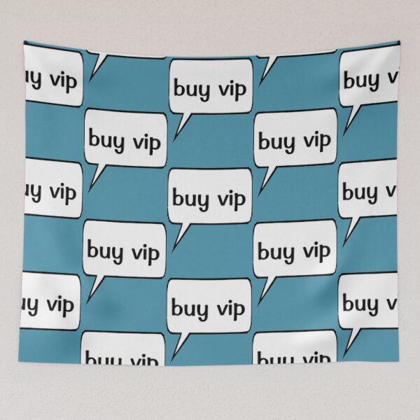 Item preview, Buy VIP Toontown Chat Bubble designed and sold by Kayaiciiema.