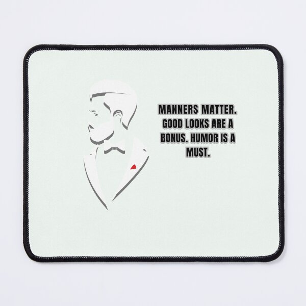 Item preview, Manners Matter Gent designed and sold by CreativeHUBArt.