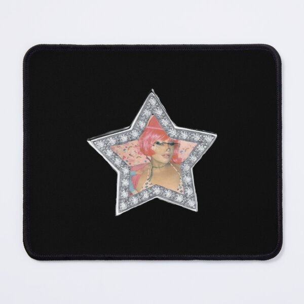 Item preview, ayesha erotica star necklace framed pic designed and sold by JerickClaussen.