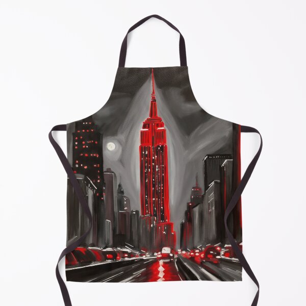 Item preview, Empire State Building illuminated in red designed and sold by Reunimage.