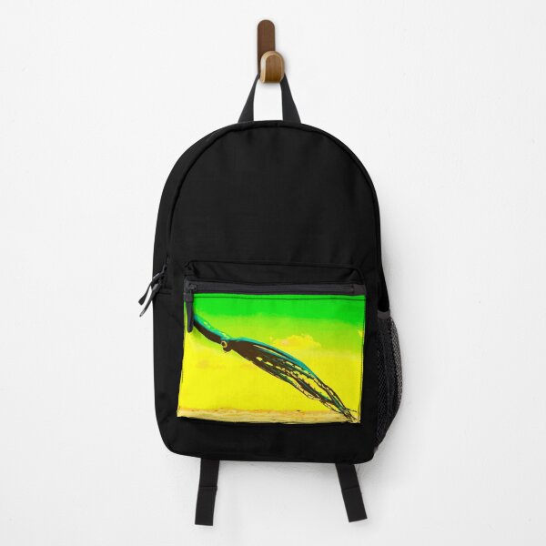Item preview, Flying neon giant octopus on the beach No. 2 designed and sold by asanaworld.