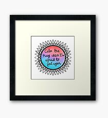 Better Than Drugs Framed Print