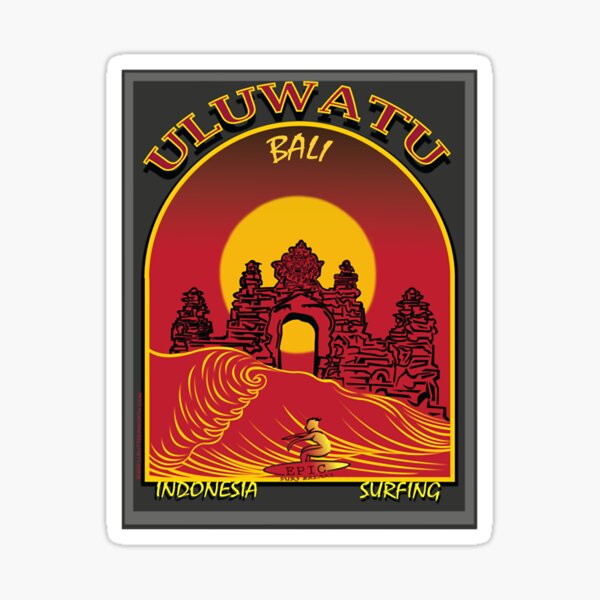 Aperçu de l'œuvre SURF ULUWATU BALI créée et vendue par blaise-lukens.