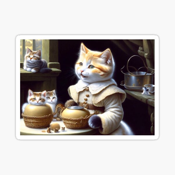Item preview, Young lovely cats designed and sold by M-Y-A-R-T-.