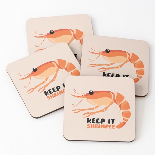 Item preview, I Love Shrimp Keep It Shrimple designed and sold by KewaleeTee.