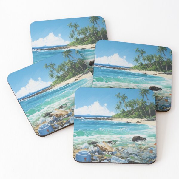 Item preview, Save the planet and beaches from plastic soup designed and sold by ArtisticKevin.
