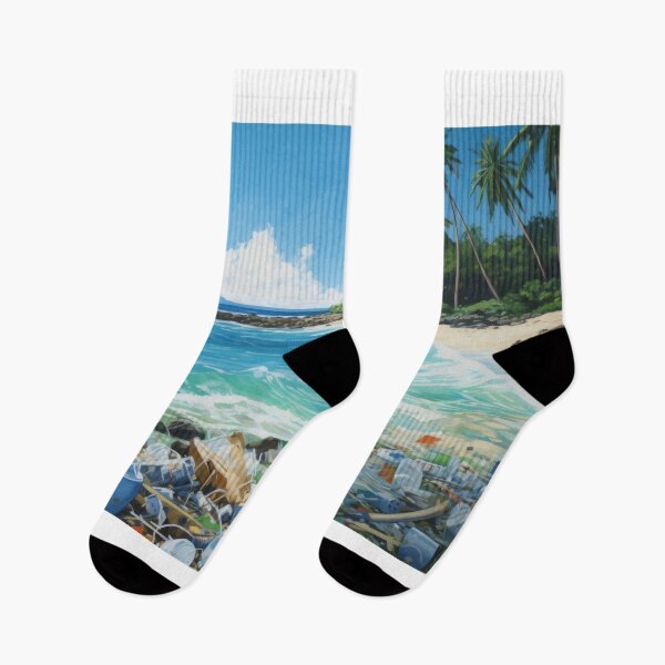 Item preview, Save the planet and beaches from plastic soup designed and sold by ArtisticKevin.