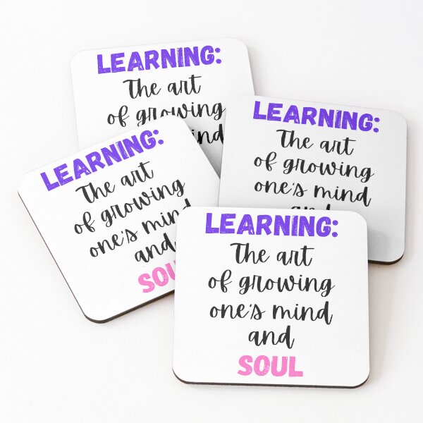 Item preview, Learning: The Art of Growing One's Mind and Soul Design designed and sold by JAMTEESHOP.