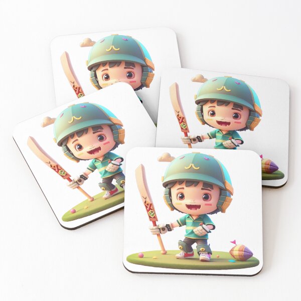 Item preview, Little cricketer kawaii baby 1 designed and sold by SpecialForceART.