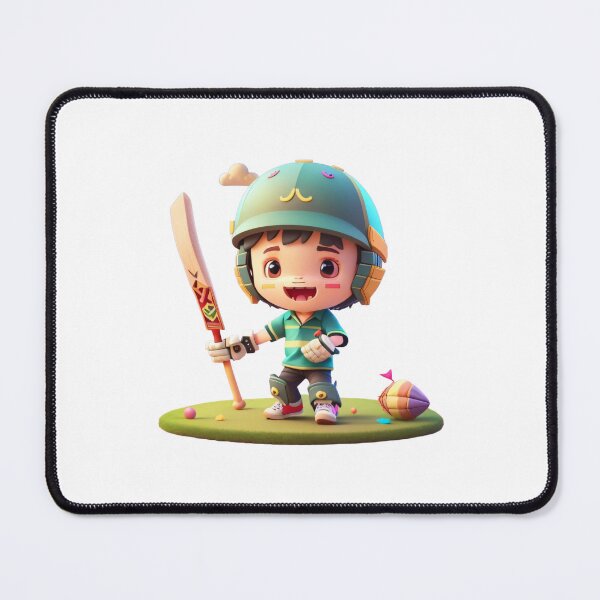 Item preview, Little cricketer kawaii baby 1 designed and sold by SpecialForceART.