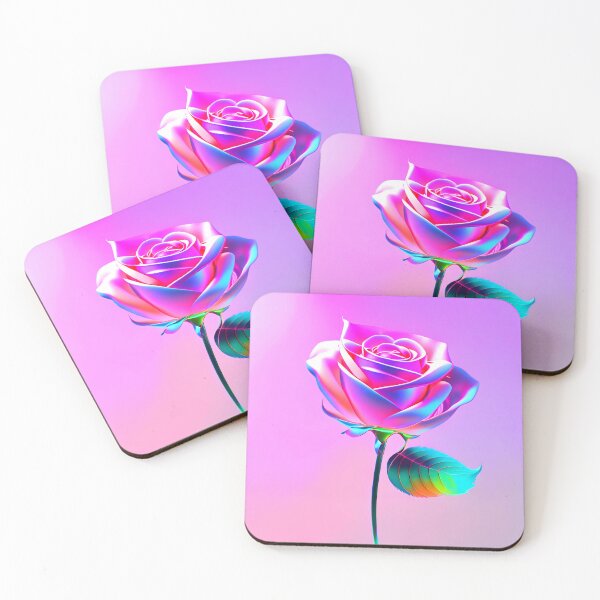 Item preview, Retro elegance: rose illustration in 80s style designed and sold by byaz3.