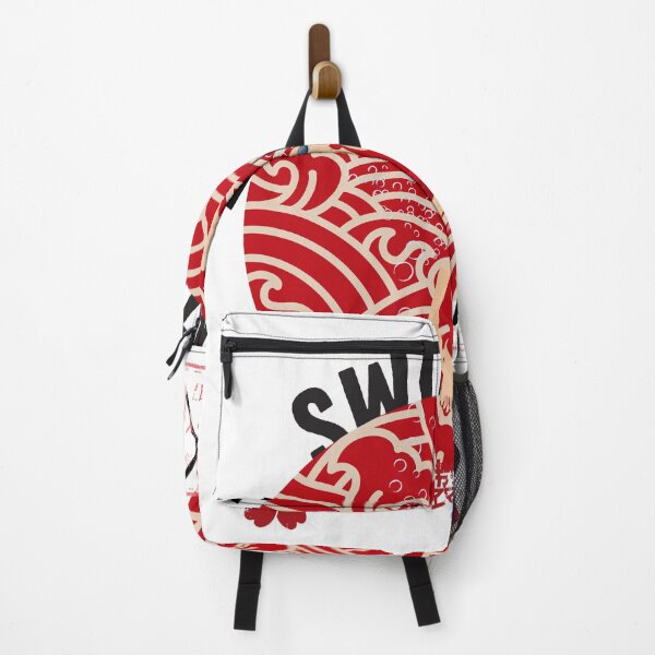 Item preview, keep swiming swim to japanese waves japan red advanture designed and sold by DESIGNIRIS.