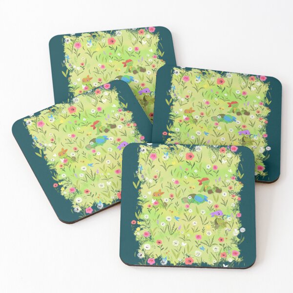 Item preview, Flowers and Turtles designed and sold by hocdaodethoat.