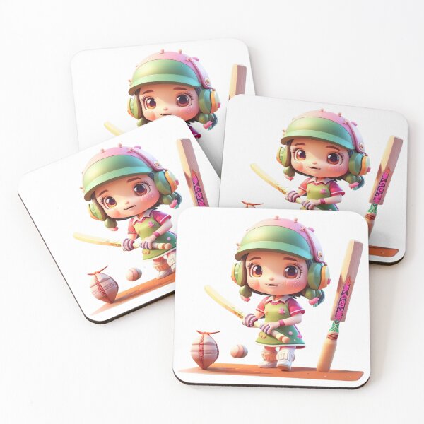 Item preview, Little cricketer kawaii baby 4 designed and sold by SpecialForceART.