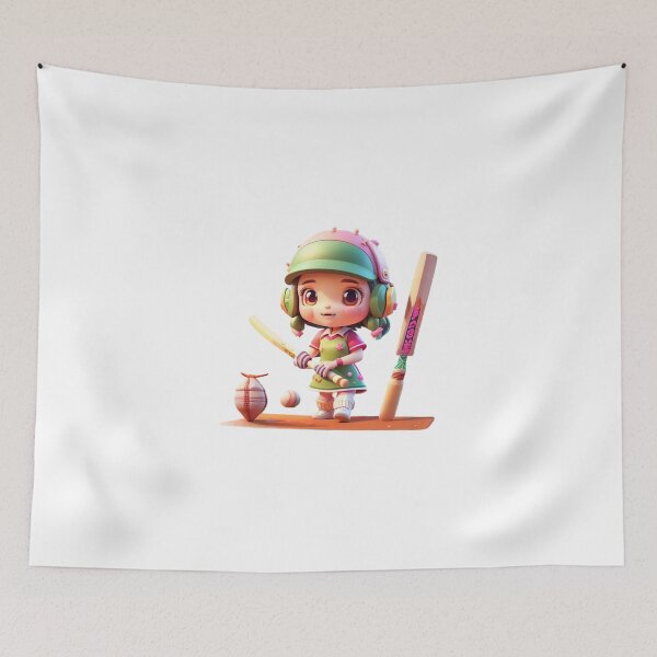 Item preview, Little cricketer kawaii baby 4 designed and sold by SpecialForceART.