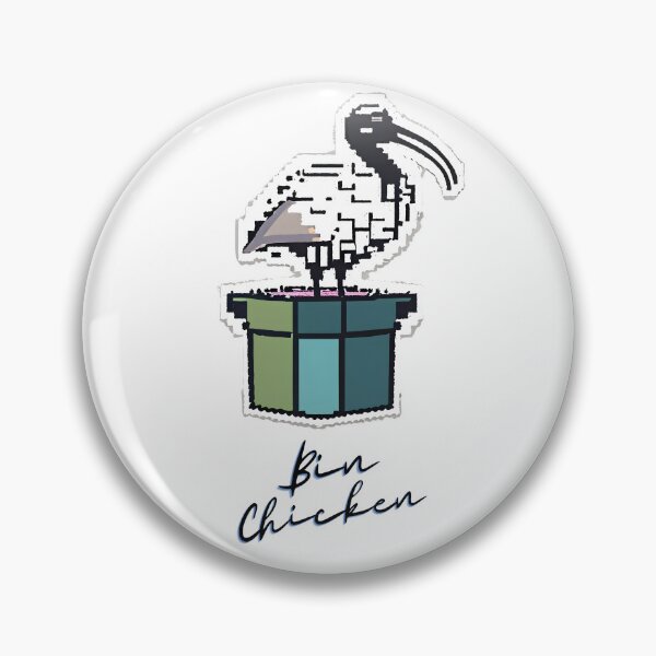 Item preview, The Bin Chicken (Alt. 2) designed and sold by RSArtAU.