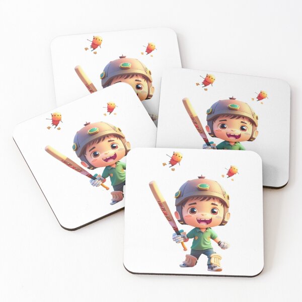 Item preview, Little cricketer kawaii baby 7 designed and sold by SpecialForceART.