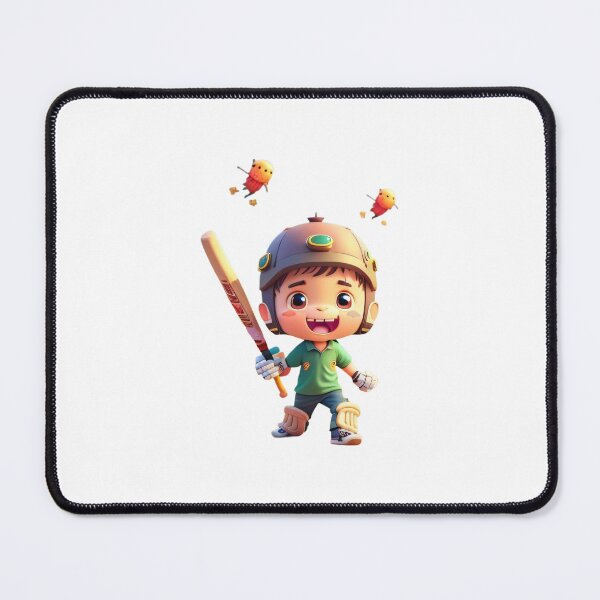 Item preview, Little cricketer kawaii baby 7 designed and sold by SpecialForceART.
