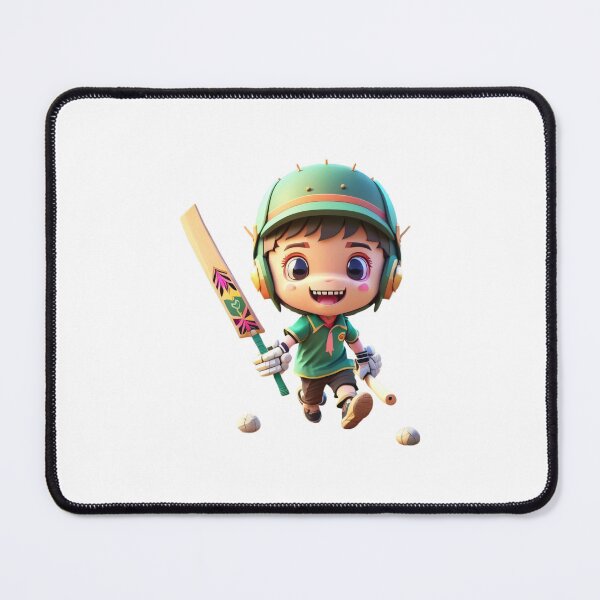 Item preview, Little cricketer kawaii baby 8 designed and sold by SpecialForceART.