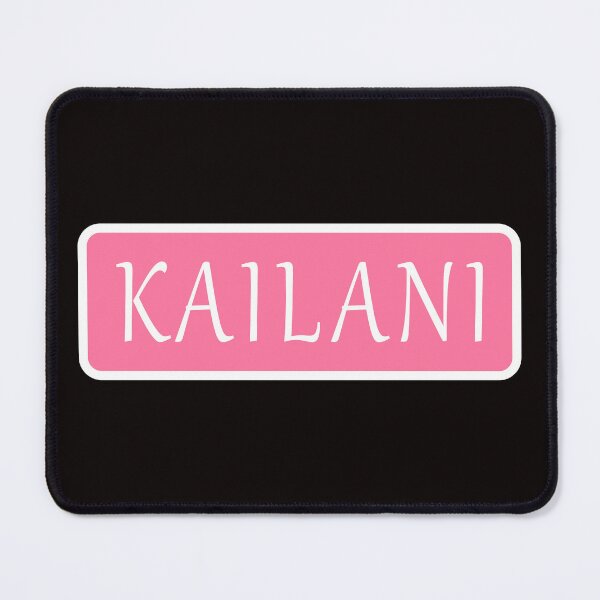 Item preview, Kailani Girls Name designed and sold by Jeallan Designs.
