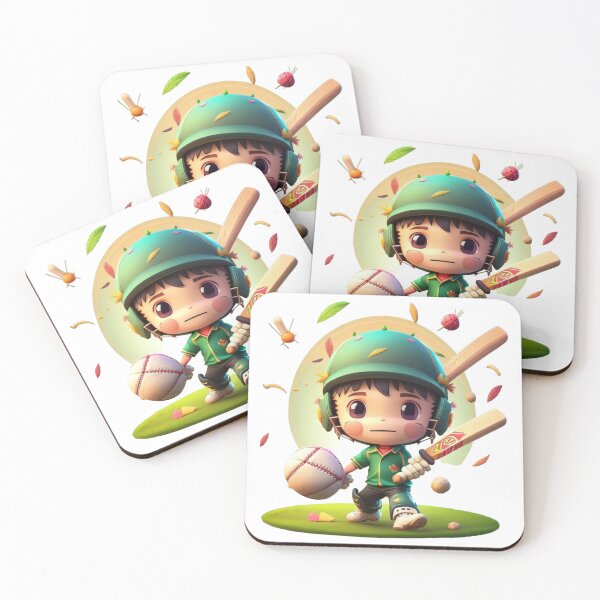 Item preview, Little cricketer kawaii baby 9 designed and sold by SpecialForceART.