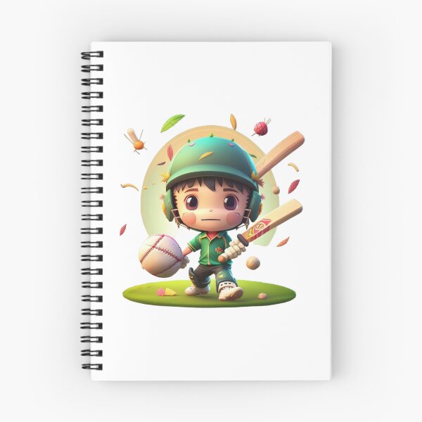 Item preview, Little cricketer kawaii baby 9 designed and sold by SpecialForceART.