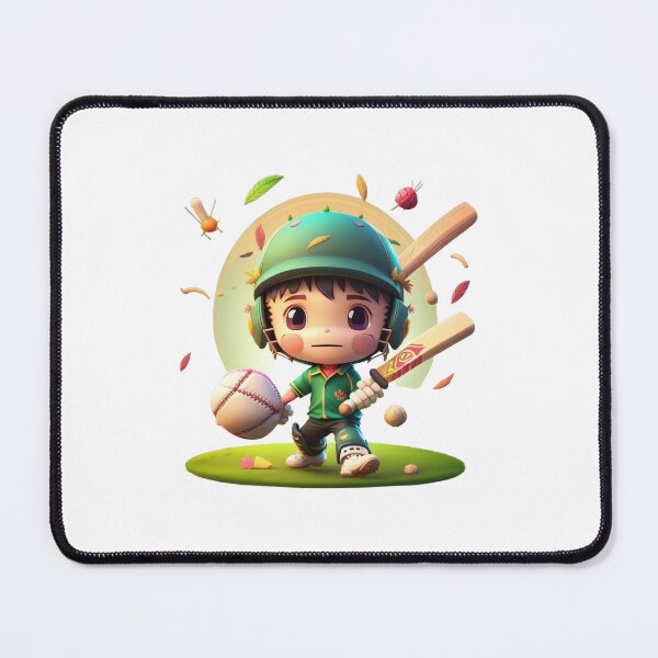 Item preview, Little cricketer kawaii baby 9 designed and sold by SpecialForceART.