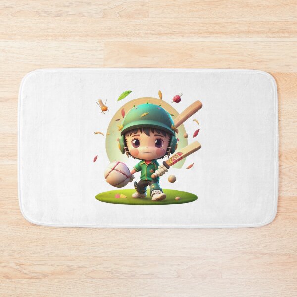 Item preview, Little cricketer kawaii baby 9 designed and sold by SpecialForceART.