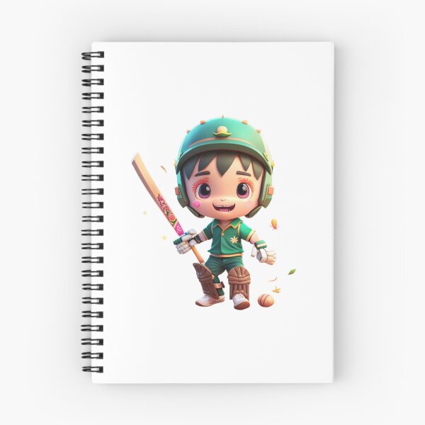 Item preview, Little cricketer kawaii baby 10 designed and sold by SpecialForceART.