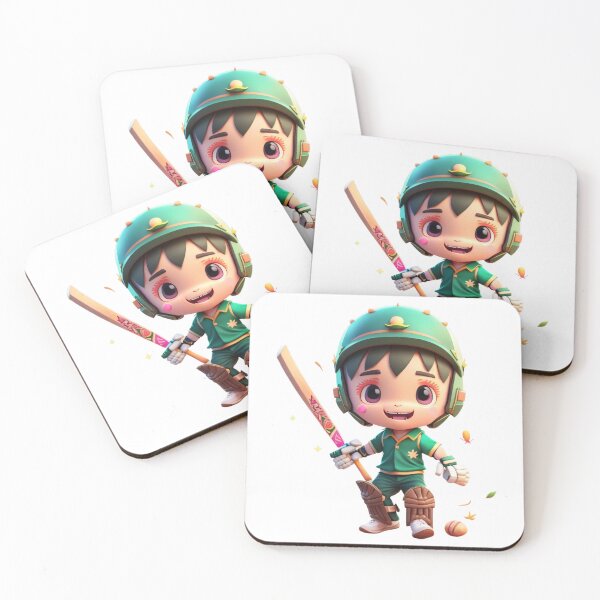 Item preview, Little cricketer kawaii baby 10 designed and sold by SpecialForceART.