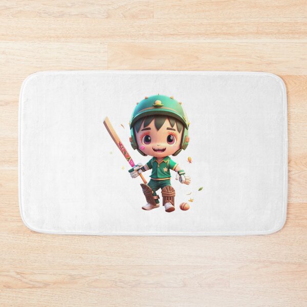 Item preview, Little cricketer kawaii baby 10 designed and sold by SpecialForceART.