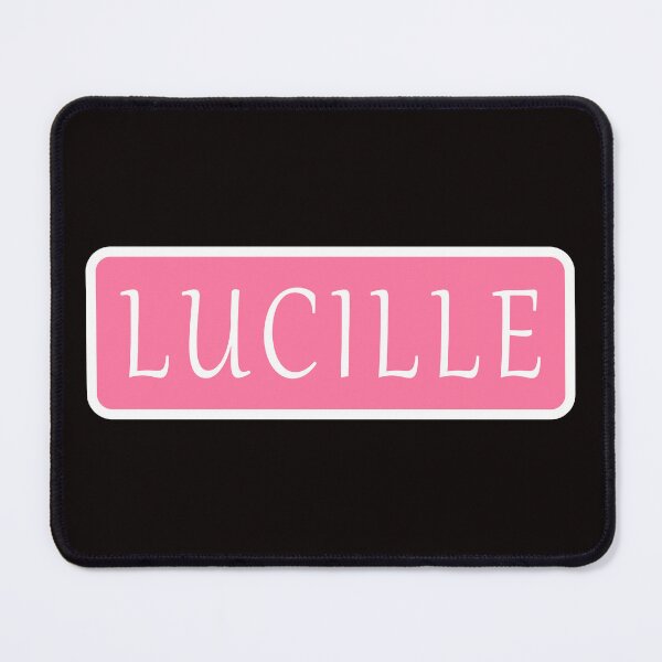 Item preview, Lucille Girls Name designed and sold by Jeallan Designs.