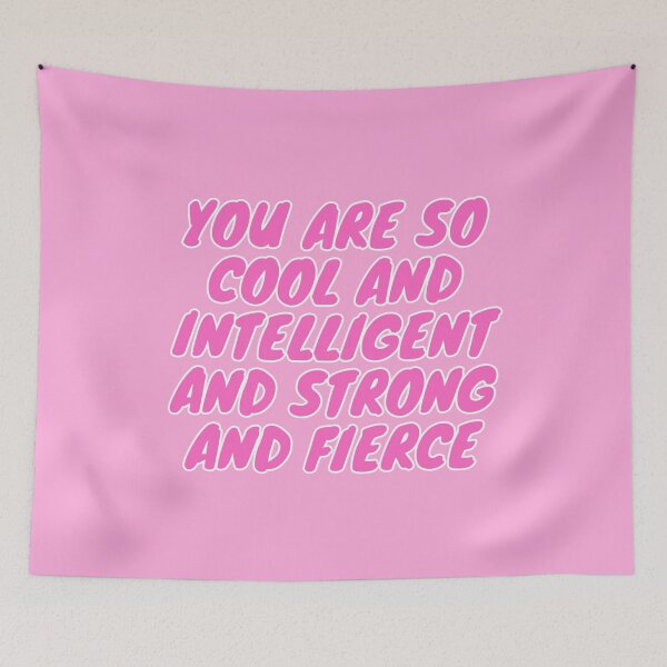 Item preview, Cool, Intelligent, Strong, Fierce, Girl Boss, Inspirational, Motivational designed and sold by Magic Love Art Print.