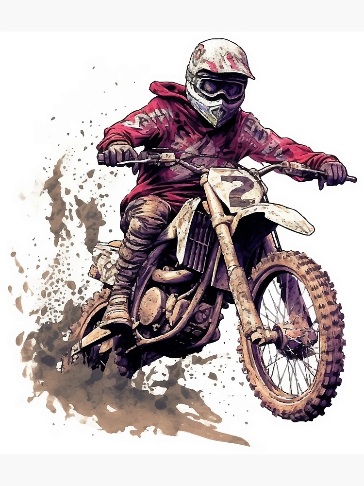 Motocross Sport Label PNG & SVG Design For T-Shirts