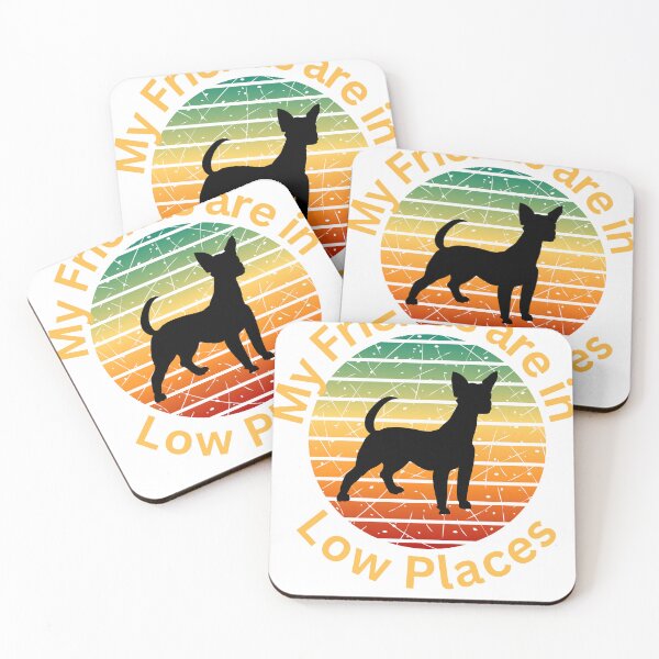 Item preview, My Friends are in Low Places Chihuahua Funny Design designed and sold by Jfouty.
