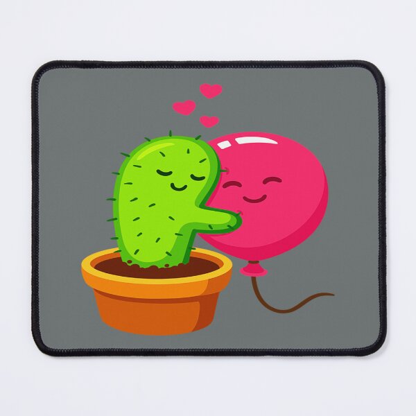 Item preview, cactus hugging air balloon designed and sold by EwingNorton.