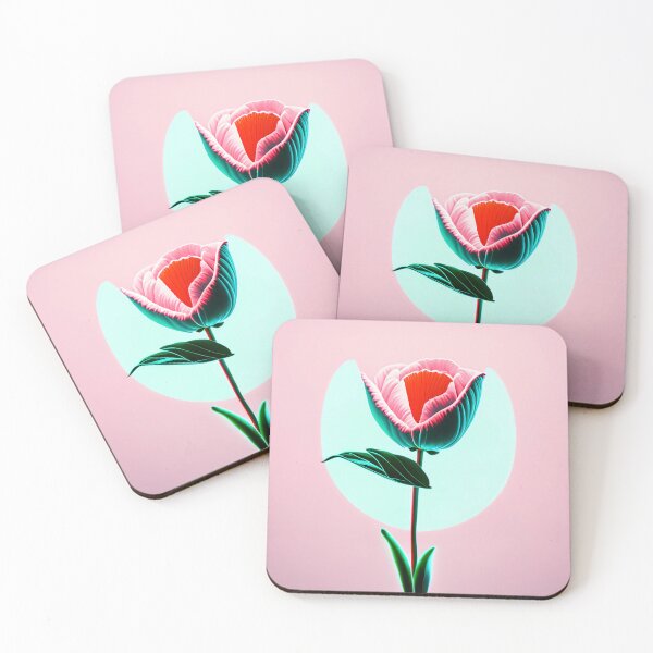 Item preview, Retro revival: Tulip illustration in 80s style designed and sold by byaz3.