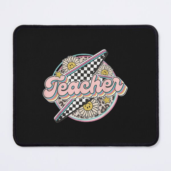 Item preview, Retro Groovy Hippies Teacher Back To School Funny Gift designed and sold by r1mordech.