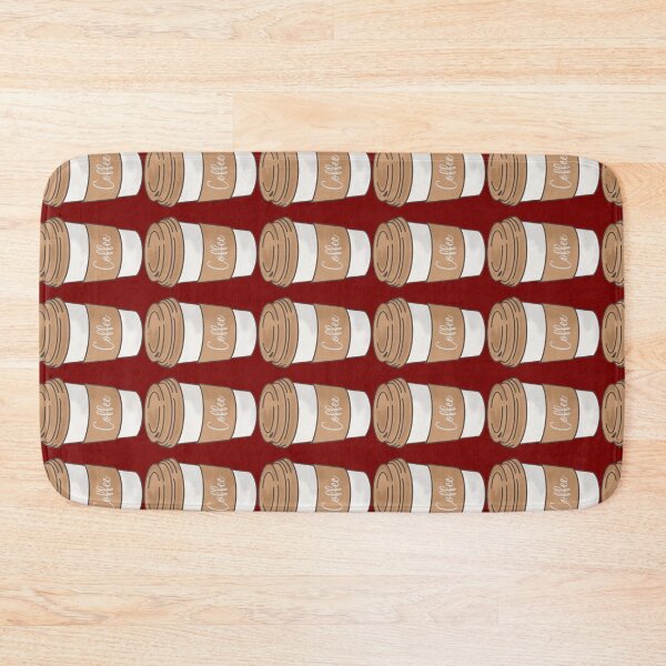Item preview, Coffee Print - Red designed and sold by PunjabanJatti.