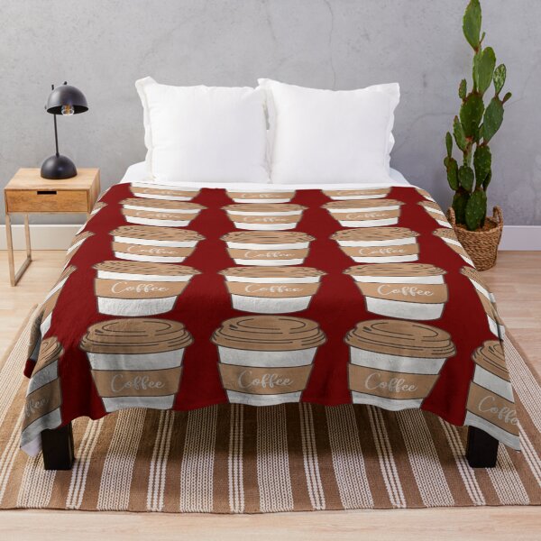 Item preview, Coffee Print - Red designed and sold by PunjabanJatti.