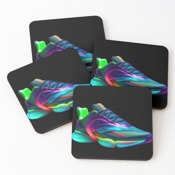 Item preview, Trainer Running Sports Shoe in Colourful Detail designed and sold by KALEIDOSCOPE UK.